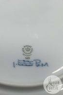 Royal Copenhagen Grøn Riflet Musselmalet Spisetallerken No. 625