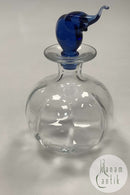 Holmegaard Glasværk Noah Karaffel med Blå Elefant