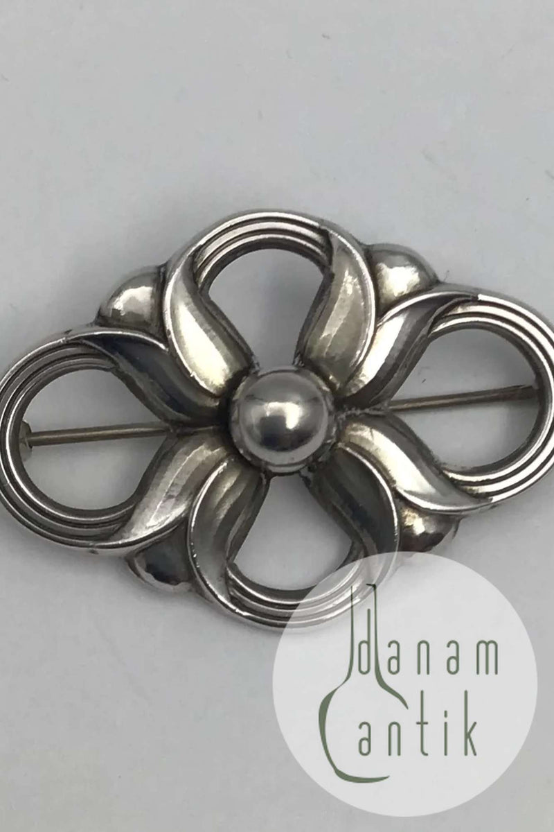 Georg Jensen Sterling Sølv Broche No. 305