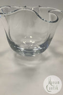 Holmegaard Laguna vase i klartglas