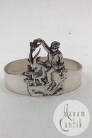 H. C. Andersen Eventyr Sølv Servietring Klods Hans