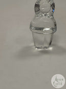 Holmegaard Glas Figur af Grønlænder Barn / Inuit