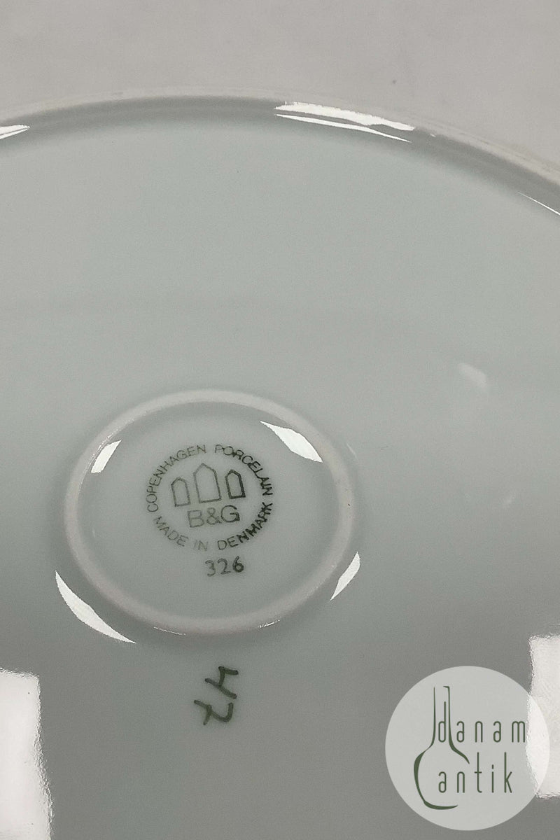 Bing & Grøndahl Delfi Grøn Frokosttallerken No 326