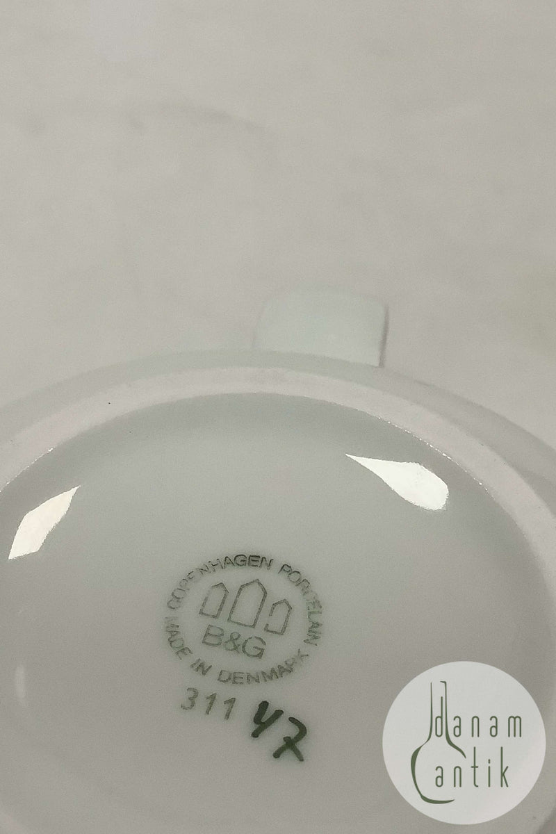 Bing & Grøndahl Delfi -  Grøn Sovsekande/Mælkekande No 311