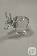 Holmegaard Glas Figur af Æsel