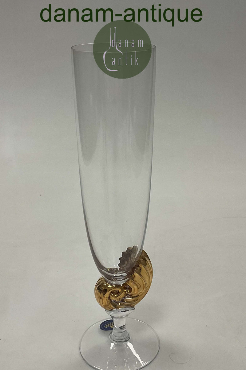 Royal Copenhagen Neptun Millennium Champagneglas