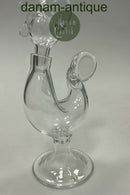 Holmegaard Glas Karaffel formet som Hane