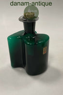 Holmegaard Hivert Dram Flaske grøn