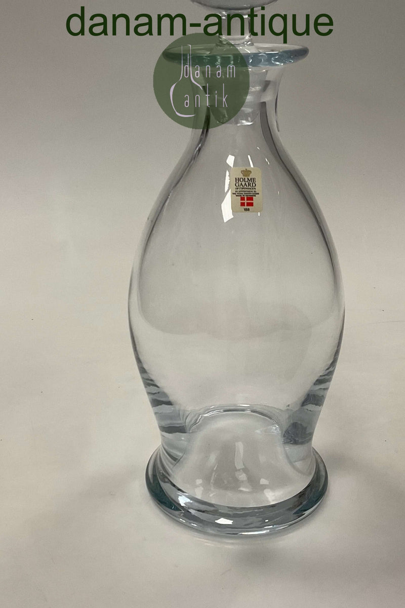 Holmegaard Karaffel i klart glas