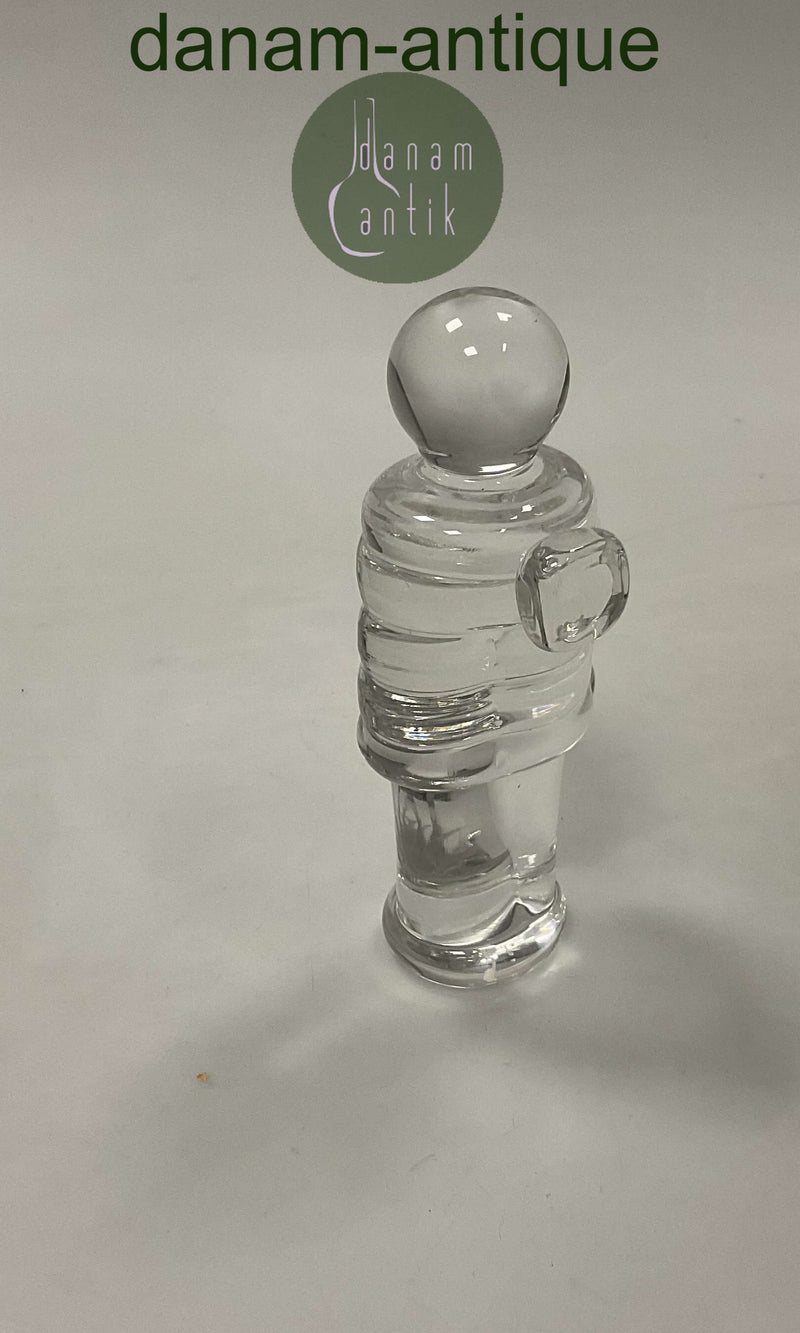 Holmegaard Glas Figur af Robot / Astronaut