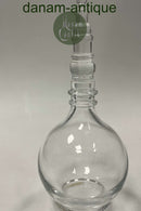 Holmegaard Byens tårne karaffel Nicolaj Kirke hvidt glas