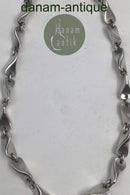 Georg Jensen Sterling Sølv Halskæde No. 104A Edvard Kindt-Larsen