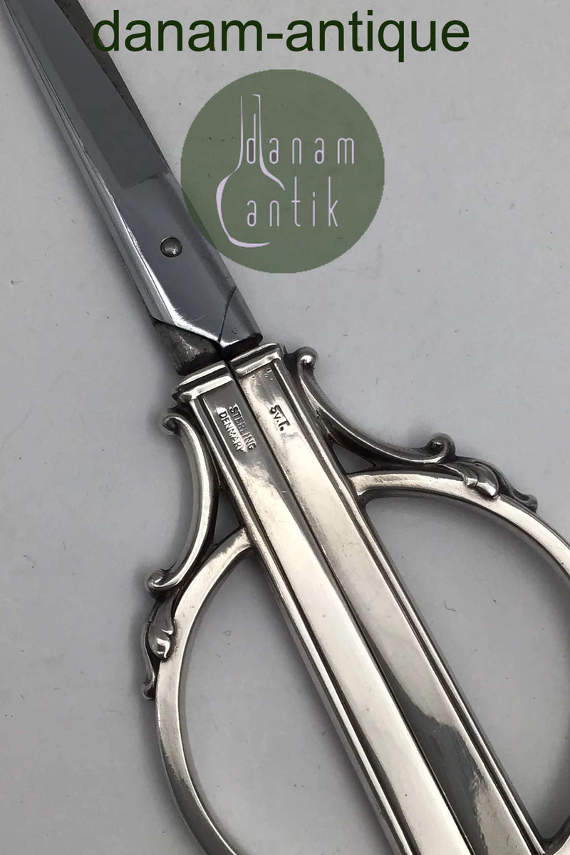 Svend Toxværd Sterling Sølv / Stål Vindruesaks