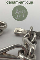 Hans Hansen Sterling Sølv Moderne Armlænke