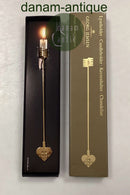 Georg Jensen Golden Christmas Lyseholder - Julehjerte 1997