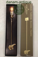 Georg Jensen Golden Christmas Lyseholder - Isbjørn 1997