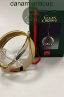 Holmegaard Golden Christmas Fyrfadslysetage - Julekugle 2004