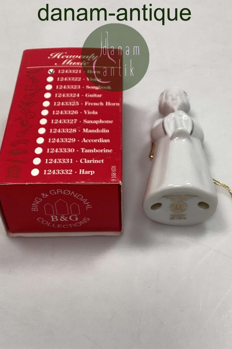 Bing og Grøndahl Figur Heavenly Music Engel - Horn No. 1