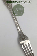 Anton Michelsen Sterling Sølv Rosenborg Frokostgaffel