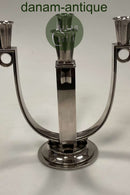 Georg Jensen Sterling Sølv 4-Armet Lysestage No. 623 B