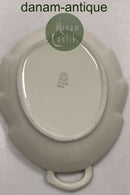 Bing og Grøndahl Saksisk Blomst, Creme Bladformet Fad No. 199