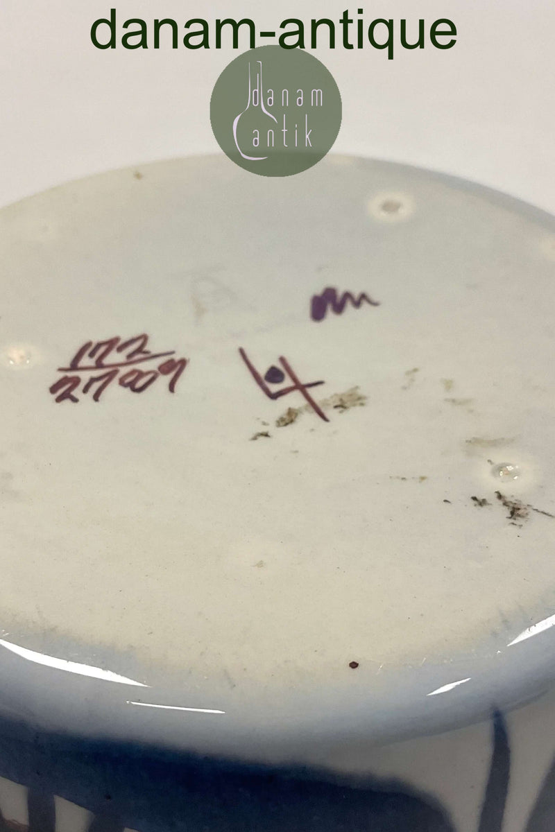 Aluminia Isspand i Fajance Inge-Lise Koefoed Tenera No. 172 / 2789