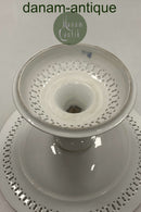 Bing og Grøndahl Tidlig Gennembrudt Opsats med blomster mønster