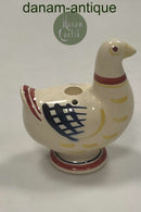 Aluminia Påske / Julehøne figur som lysestage