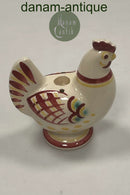 Aluminia Easter / Christmas rooster figurine as candle holder