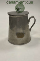 Antik Krus / Beholder i Tin til brug for et stort skib