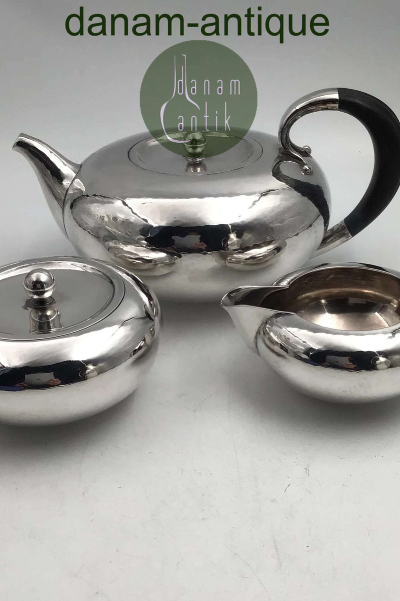 Georg Jensen Sterling Sølv Thesæt No. 787