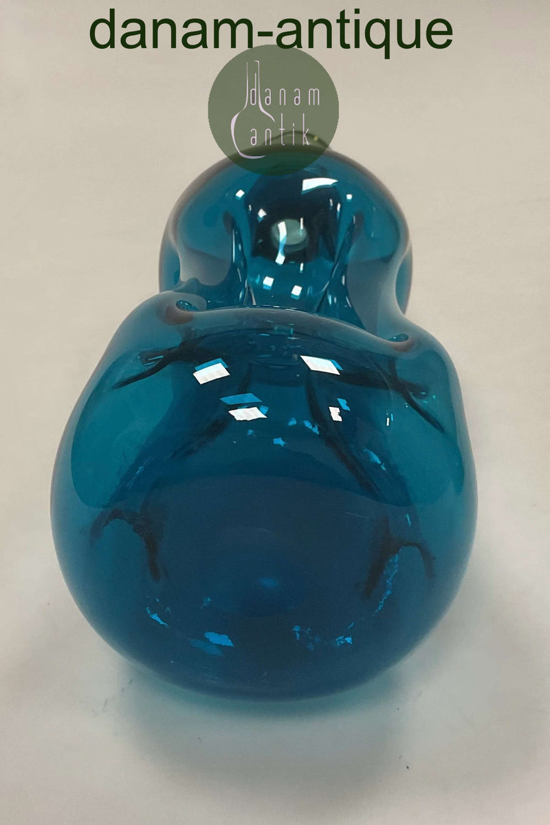 Holmegaard Kluk Karaffel Blå