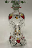 Holmegaard Viol Kluk Carafe Painted