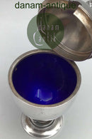 Georg Jensen Sterling Sølv Konge Ægformet Sennepsbæger No 741