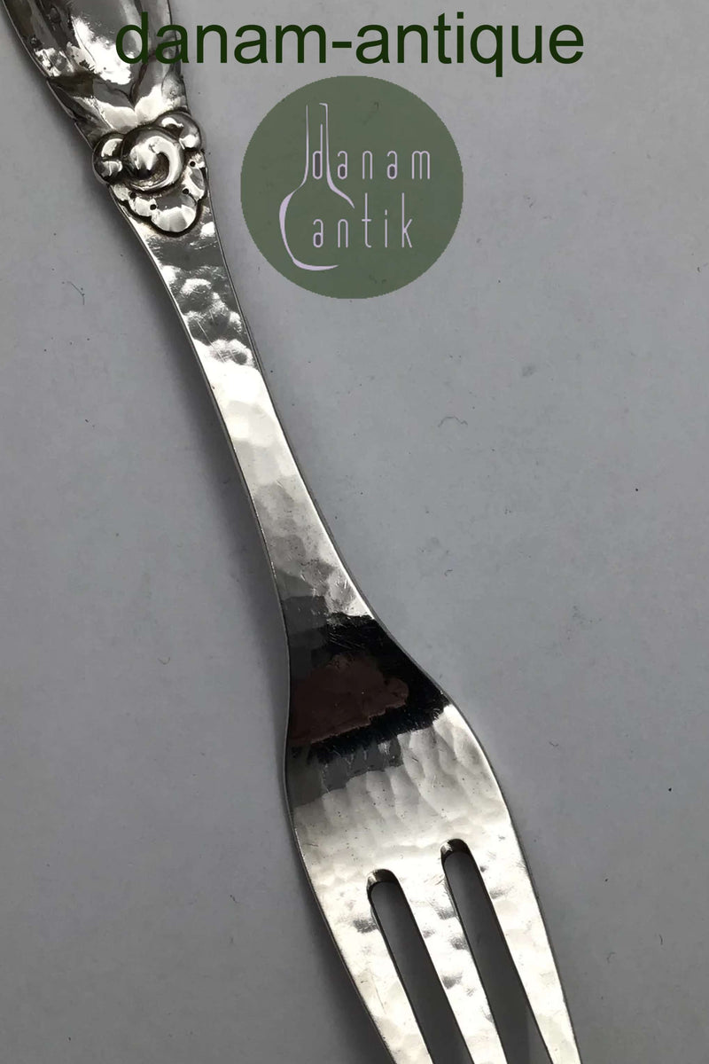 Evald Nielsen Sølv No 16 Fiskegaffel