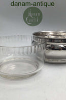 Heimbürger Silver bowl with glass insert (1920)