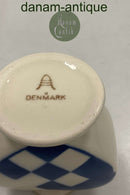 Aluminia Christmas Heart Candleholder/Vase in Blue