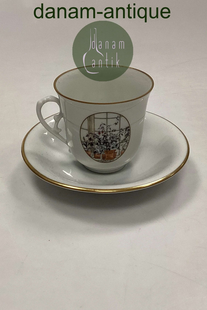 Bing og Grøndahl Carl Larsson Kaffekop og underkop No. 4505 / 305 Motiv 5