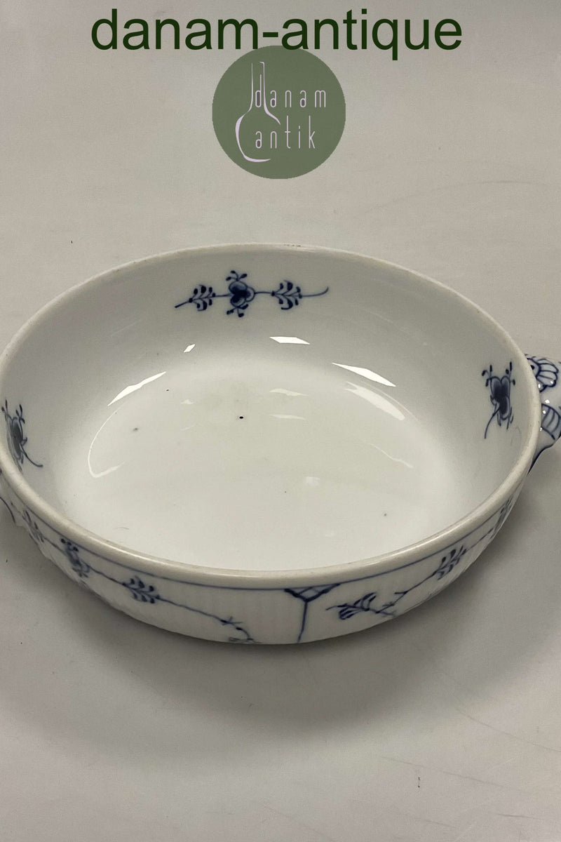 Royal Copenhagen Musselmalet Riflet Rundt Terrin No. 309 uden låg