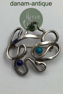 John V Rørvig Sterling Sølv Broche