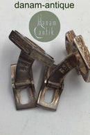 Knud V Andersen Sterling Sølv Manchetknapper (Brutalist)