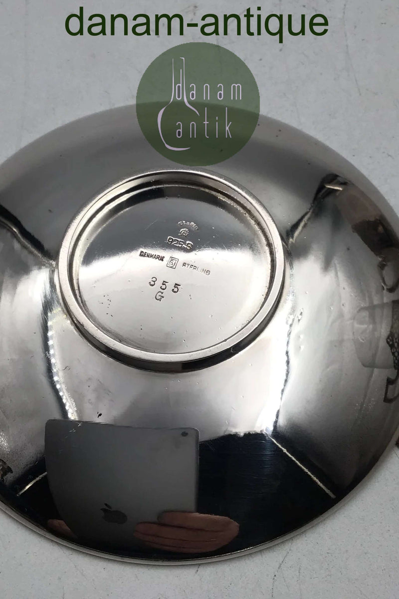 Georg Jensen Sterling Sølv Skål No. 355G