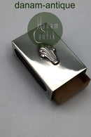 Georg Jensen Sterling Sølv Dronning Tændstikæskeetui No. 68C