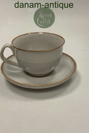 Bing og Grøndahl Glaseret Stentøj Coppelia Thekop med Underkop No 475