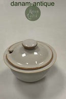 Bing og Grøndahl Glaseret Stentøj Coppelia Sennepskrukke No. 552