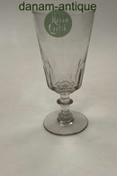 Holmegaard Wellington Porterglas halvt facetteret