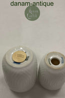 Royal Copenhagen Salto hvidt stel Salt og peberbøsse