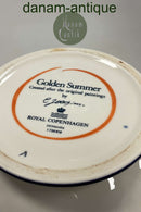 Royal Copenhagen Golden Summer / Gylden Sommer Vase No. 818