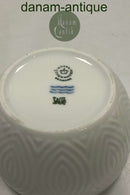 Royal Copenhagen Salto hvidt stel Sukkerskål Lille