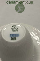 Royal Copenhagen Salto White dinnerware Coffee cup and saucer